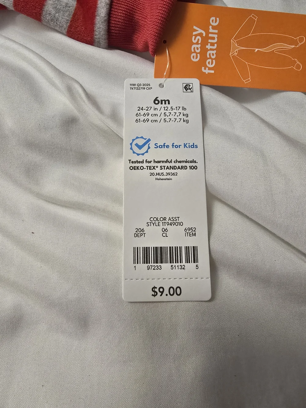 NWT Carters Reindeer SLEEPER (3 Available)